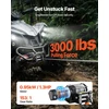 Elektrinė gervė ATV/UTV 1360 kg. 12 V. plieno lynas Ø5 mm x 12 m. IP55