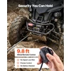 Elektrinė gervė ATV/UTV 1360 kg. 12 V. plieno lynas Ø5 mm x 12 m. IP55