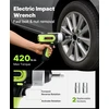 Elektrinis hidraulinis automobilio keltuvas 5T 155-420 mm su kompresoriumi veržliarakčiu ir įrankių dėže