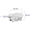 Elektrinis maisto šildytuvas GN 1/1 Royal Catering RCCD-1/1-100-ES-E