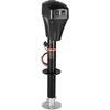 Elektrinis priekabos domkratas 2267 kg. 2 jungčių lizdas. eiga 255-860 mm. juodas