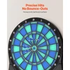 Elektroninis dart taikinys su LED apšvietimu. 48 žaidimai. iki 8 žaidėjų