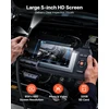 Endoskopo apžiūros kamera dvigubu lęšiu zondo skersmuo 55 mm 5'' ekranas 8x zoom IP67 vandeniui atspari