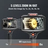 Endoskopo kamera trigubu lęšiu ekranu 5 Pollici IPS baterija 5-6 ore kabeliu 5m Apžiūros kamera a endoskopas Zoom Digitale 5x Risoluzione 854 x 480 Kit Portatile 5 Modalità Visiva