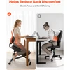 Ergonominė klūpėjimo kėdė su atlošu. reguliuojamas aukštis. laikomoji 120 kg