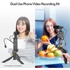 Filmavimo rinkinys - Vlogging Kit BERIMAX 9TH-4XF 4in1, 49 LED, 10 ryškumo lygių