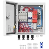 Fotovoltinė jungiamoji dėžė. saugiklis 15A. automatinis jungiklis 63A. IP65