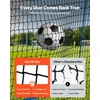 Futbolo atmušimo tinklas 147 x 117 cm. PE tinklas su reguliuojamu kampu ir geležiniu rėmu. sportinėms treniruotėms