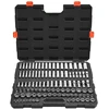 Galvučių įrankių komplektas 104 vnt. 95 mm metrinės 6-24 mm chromuotas