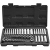 Galvučių įrankių komplektas 46 vnt. 64 mm chromuotas Cr-V