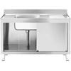 Gastronominis plautuvas su spintele 500 x 400 x 240 mm