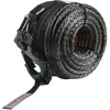 Gervės sintetinis lynas 9.5 mm x 25.9 m. stiprumas 117.9 kN. su kaltu kabliu