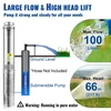 Giliavandenis siurblys 750W 100 l/min 66 m kėlimo aukštis 20 m laidas skersmuo 76 mm