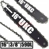 Grandininis pjūklas Grandininio pjūklo pjovimo juosta su grandine 16" 3/8" 59DL
