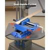 Gręžimo staklių spaustuvas žandų plotis 1524mm 2 krypčių XY ašis