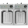 Gruzdintuvė Dviguba elektrinė gruzdintuvė 2x5L