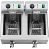 Gruzdintuvė Elektrinė dviguba gastronominė gruzdintuvė, 20 L