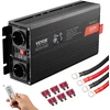 Grynos sinusinės bangos keitiklis 2000W 12V į 230V su LCD ekranu ir pulteliu