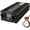 Grynos sinusinės bangos keitiklis 2500W 12V į 230V su LCD ekranu ir pulteliu