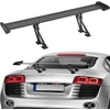 GT stiliaus automobilio galinis spoileris 1100 mm. aliumininis. reguliuojamas. juodas