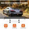 GT stiliaus automobilio galinis spoileris 1100 mm. aliumininis. reguliuojamas. juodas