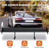 GT Wing automobilio galinis spoileris 1350 mm. dviejų plokščių. aliumininis. juodas