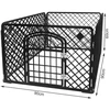 Gyvūnų aptvaras su durimis BERIMAX 4WN-6QK 90x90x60 cm