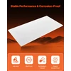 HDPE plastiko plokštė 610 x 1219 mm. storis 13 mm. pramoninei ir DIY naudojimui. balta