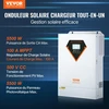 Hibridinis saulės inverteris 5500W 230V grynos sinusinės bangos su integruotu MPPT 100A reguliatoriumi