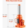 Hidraulinis butelio keltuvas 30 t suvirintas kėlimas 285-475 mm 3 sekcijų rankena