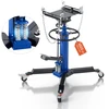 Hidraulinis keltuvas su pedalu apkrova 600 kg dviguba teleskopinė pavara aukštis 880-1760 mm