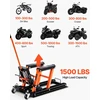Hidraulinis žirklinis keltuvas motociklams/ATV. krovinys iki 700 kg. aukštis 12-38.5 cm