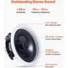 Namų kino sistema Įmontuojamų Bluetooth garsiakalbių komplektas 4 vnt.. 165.1 mm. 150 W