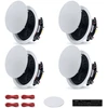 Namų kino sistema Įmontuojamų Bluetooth garsiakalbių komplektas 4 vnt.. 165.1 mm. 150 W