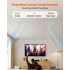 Namų kino sistema Įmontuojamų Bluetooth garsiakalbių komplektas 4 vnt.. 165.1 mm. 150 W