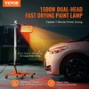 Infraraudonųjų spindulių polimerizacijos lempa automobiliams 1500W, laikmatis 1-60min, su stovu