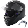 Integralus motociklininko šalmas su Bluetooth lizdu. dydis M. juodas