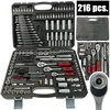 Įrankių galvučių rinkinys ToolMaster 216 BERIMAX 216 dalių