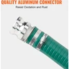 Įsiurbimo žarna 508 mm x 610 m žalia su camlock jungtimis ir aliuminio movomis