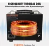 Įtampos keitiklis 110V-220V. 5000VA. 6 lizdai. USB 5V