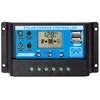 Įtampos reguliatorius fotoelektrinėms plokštėms 12V / 24V 20A LCD