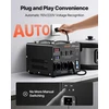 Įtampos transformatorius 220V/110V. 3000 VA. su LCD ekranu