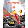 Izoliuotų raktų komplektas 16 vnt. 1000V 425x245x62mm dėžė