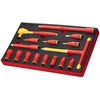 Izoliuotų raktų komplektas 16 vnt. 1000V 425x245x62mm dėžė