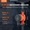 Karšto vandens cirkuliacinis siurblys 220V 22W ECM variklis debitas 50 L/min kėlimo aukštis 4m