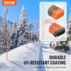 Kelio ženklinimo stulpeliai stiklo pluošto. 100 vnt.. 0.78x121.5 cm. oranžiniai su atšvaitine juosta