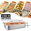 Kepimo / gaminimo įranga talpa 20.5 l 530 x 325 x 150 mm