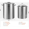 Keptuvė / puodas talpa 34 l