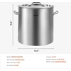 Keptuvė / puodas talpa 50.1 l