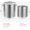 Keptuvė / puodas talpa 54 l
